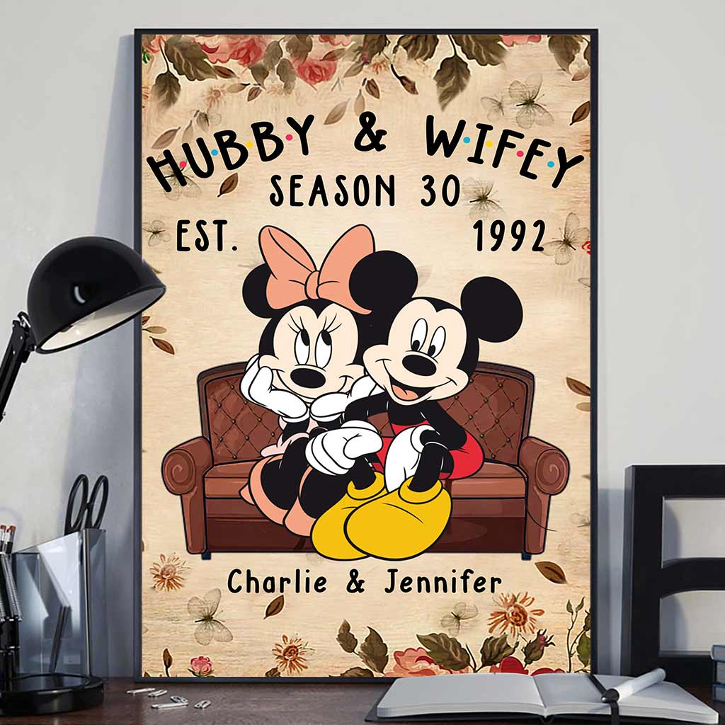 New Season - Personalized Couple Mouse Poster