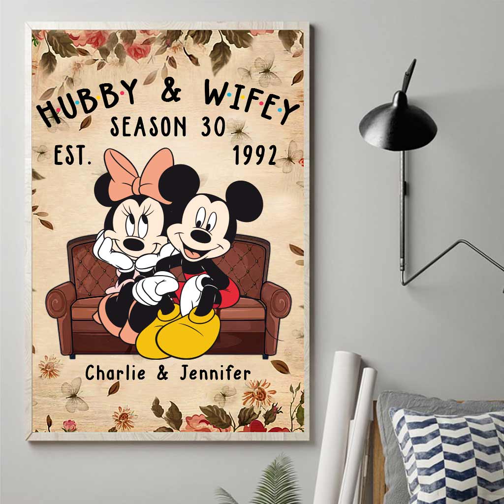 New Season - Personalized Couple Mouse Poster