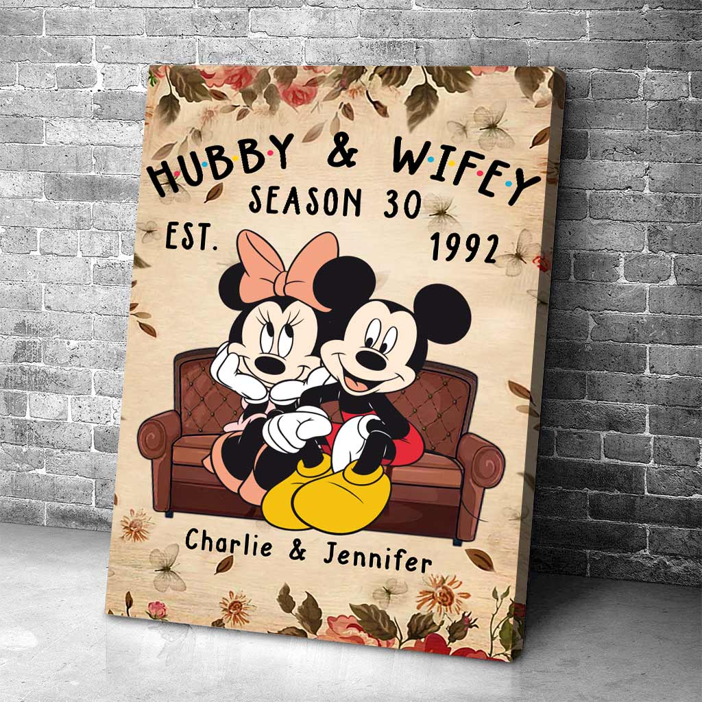 New Season - Personalized Couple Mouse Poster
