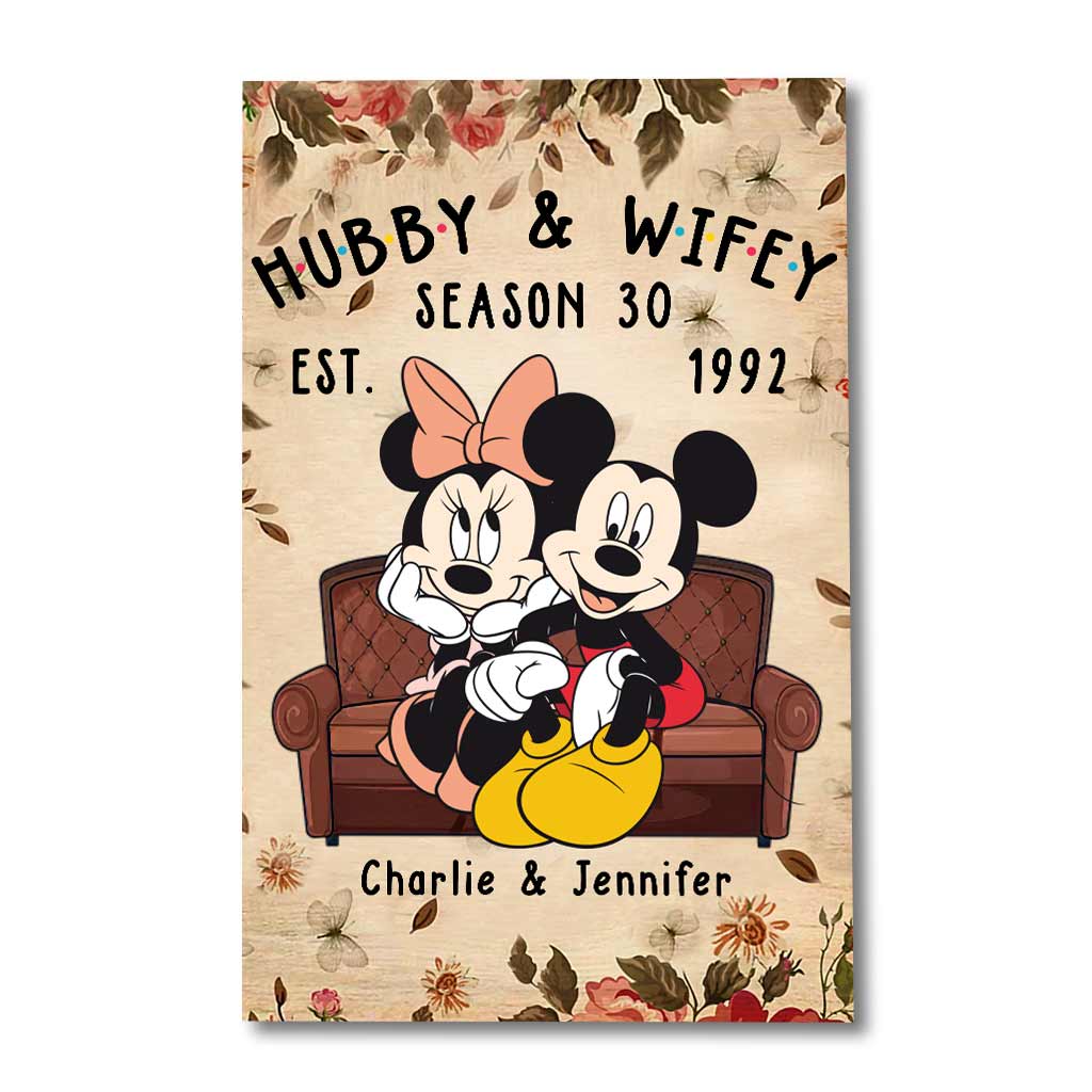 New Season - Personalized Couple Mouse Poster