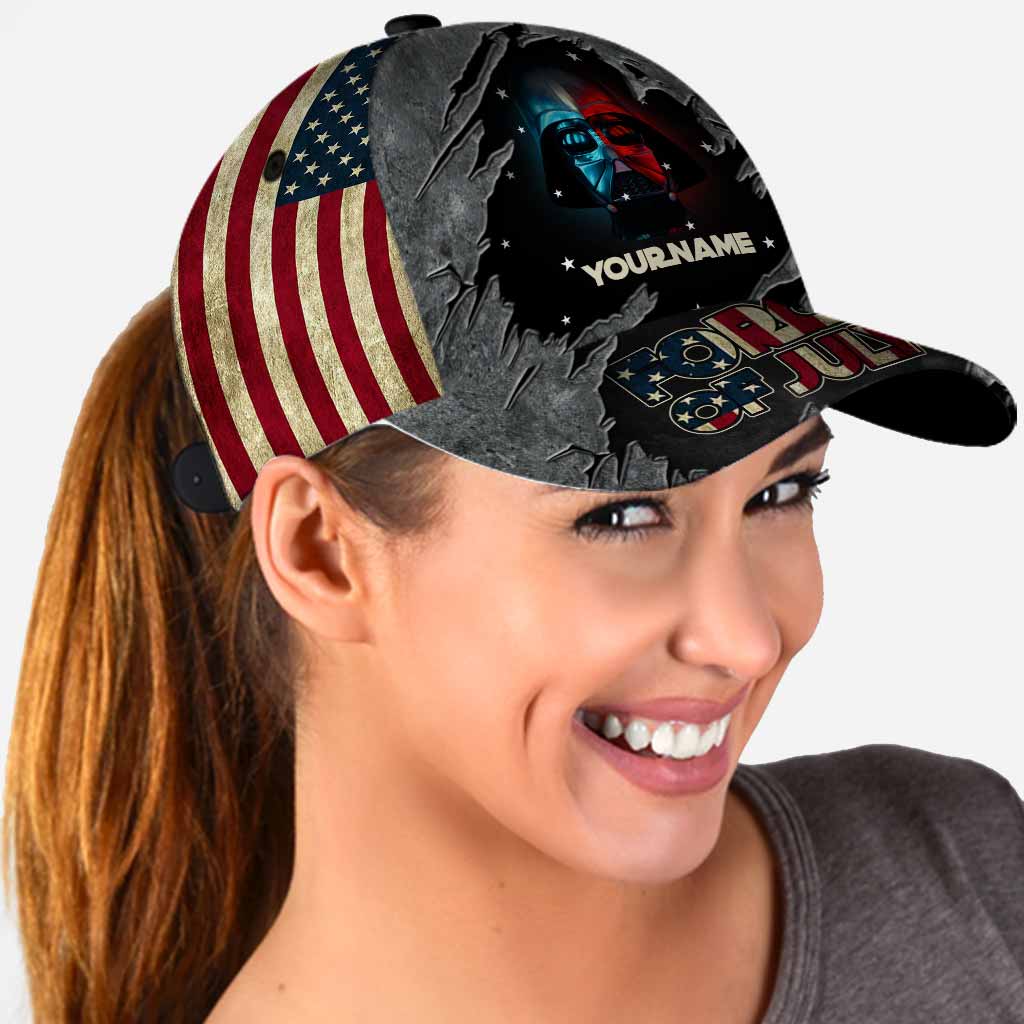 Force Of July - Personalized Independence Day The Force Classic Cap