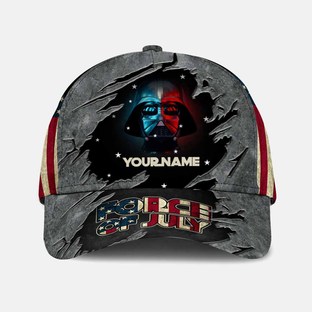 Force Of July - Personalized Independence Day The Force Classic Cap