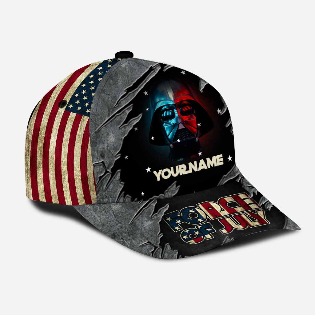 Force Of July - Personalized Independence Day The Force Classic Cap