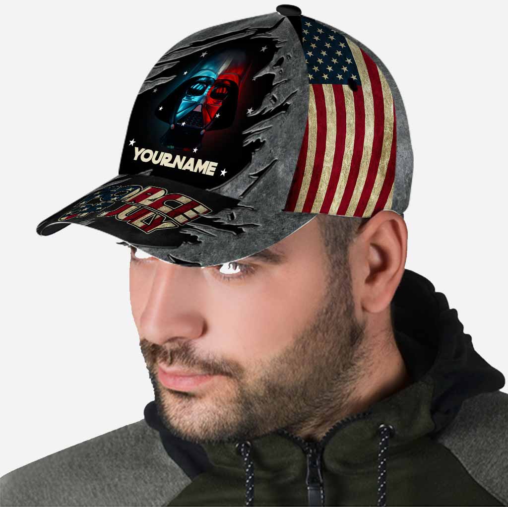 Force Of July - Personalized Independence Day The Force Classic Cap