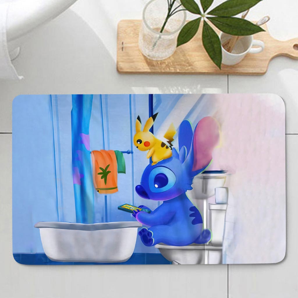 Ohana Means Family - Ohana Bathroom Curtain & Mats Set