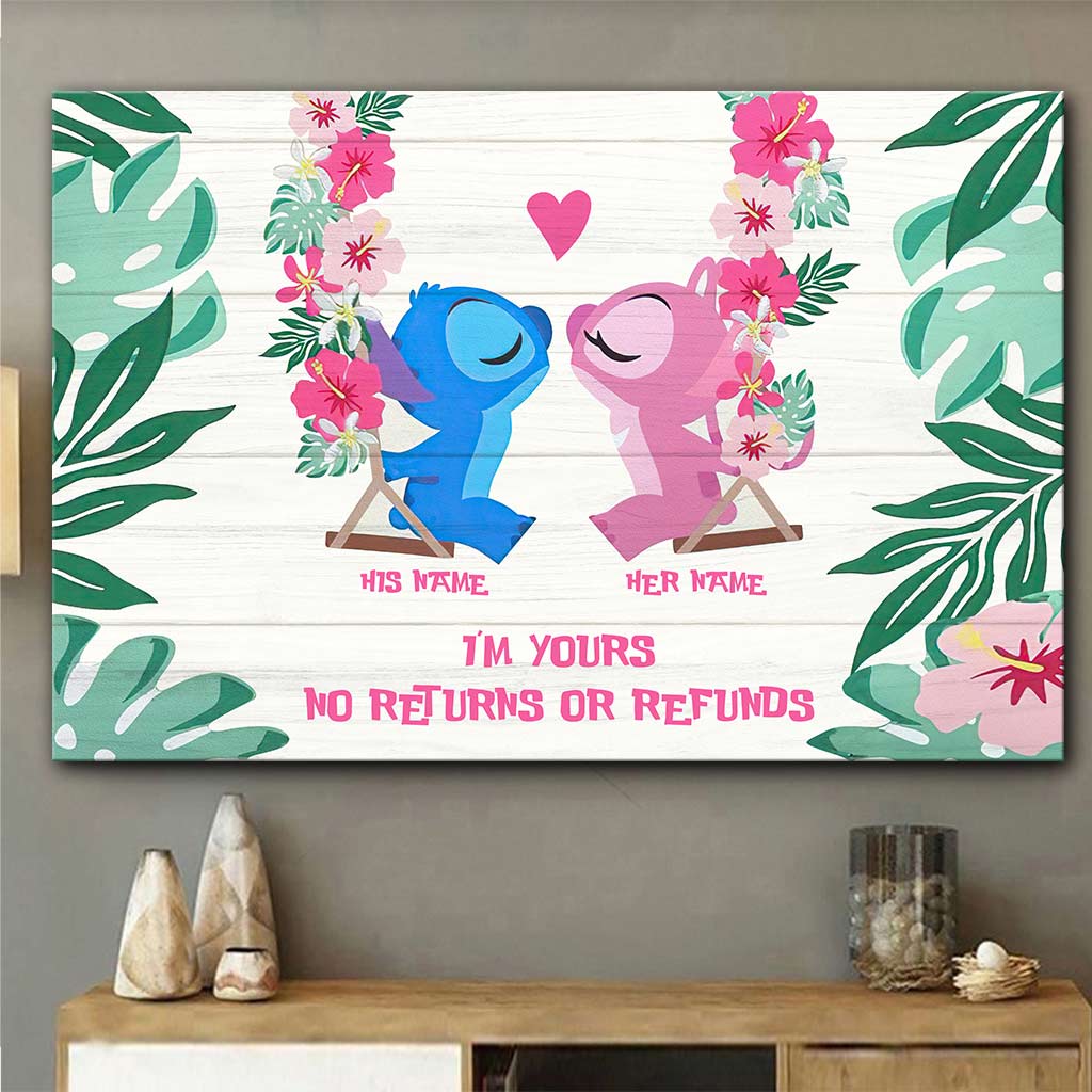 I'm Yours - Personalized Ohana Canvas And Poster
