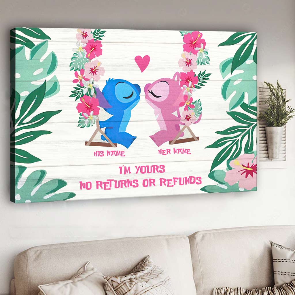 I'm Yours - Personalized Ohana Canvas And Poster