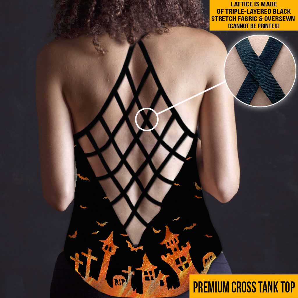 My Broom Broke - Horse Cross Tank Top