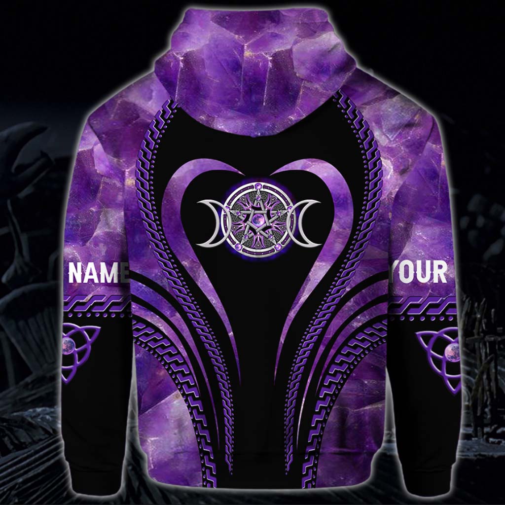 Witch Vibes Personalized All Over T-shirt and Hoodie
