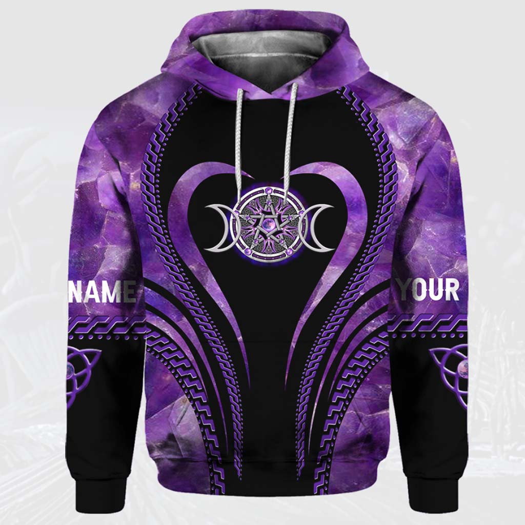 Witch Vibes Personalized All Over T-shirt and Hoodie