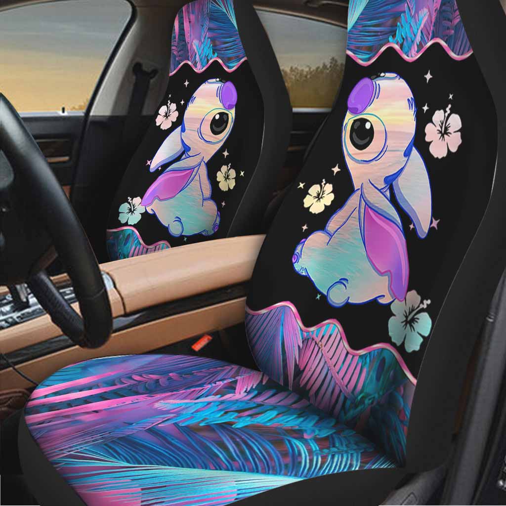 Ohana Means Family Hologram - Ohana Seat Covers