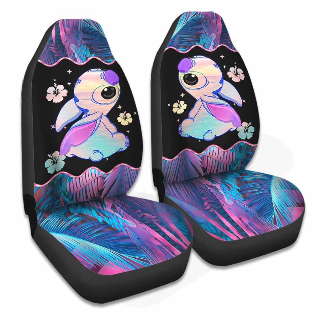 Ohana Means Family Hologram - Ohana Seat Covers