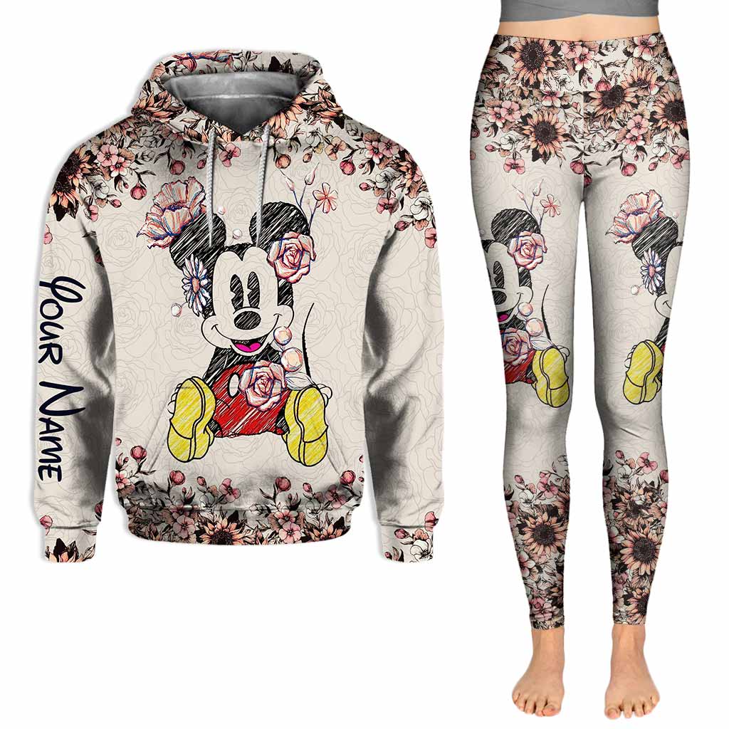 Never Too Old For Magic - Personalized Mouse Hoodie And Leggings