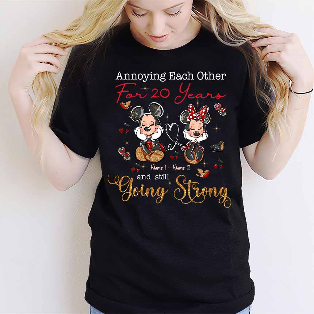 Annoying Each Other - Personalized Mouse T-shirt and Hoodie