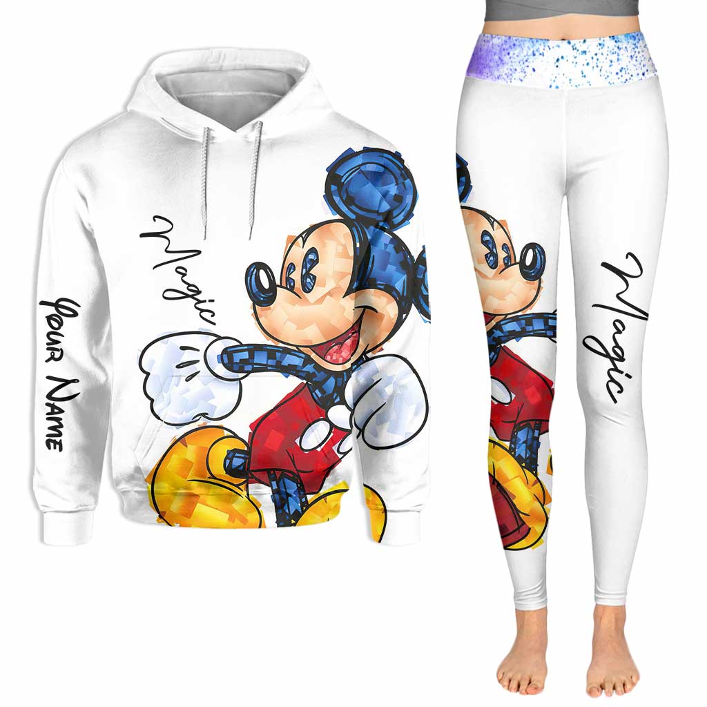 Magic Mouse Ears - Personalized Hoodie and Leggings