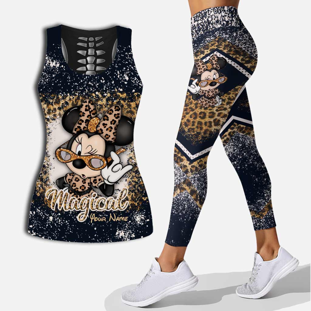 Magic Mouse Ears - Personalized Hollow Tank Top and Leggings