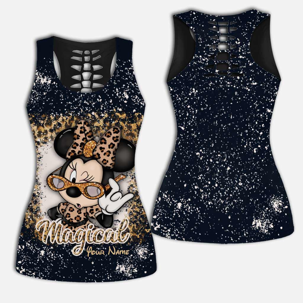 Magic Mouse Ears - Personalized Hollow Tank Top and Leggings