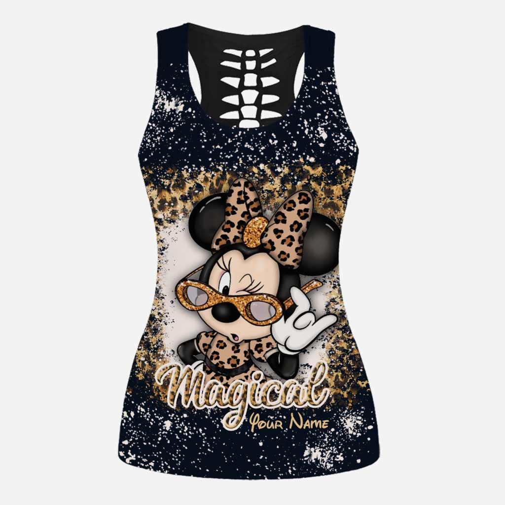 Magic Mouse Ears - Personalized Hollow Tank Top and Leggings