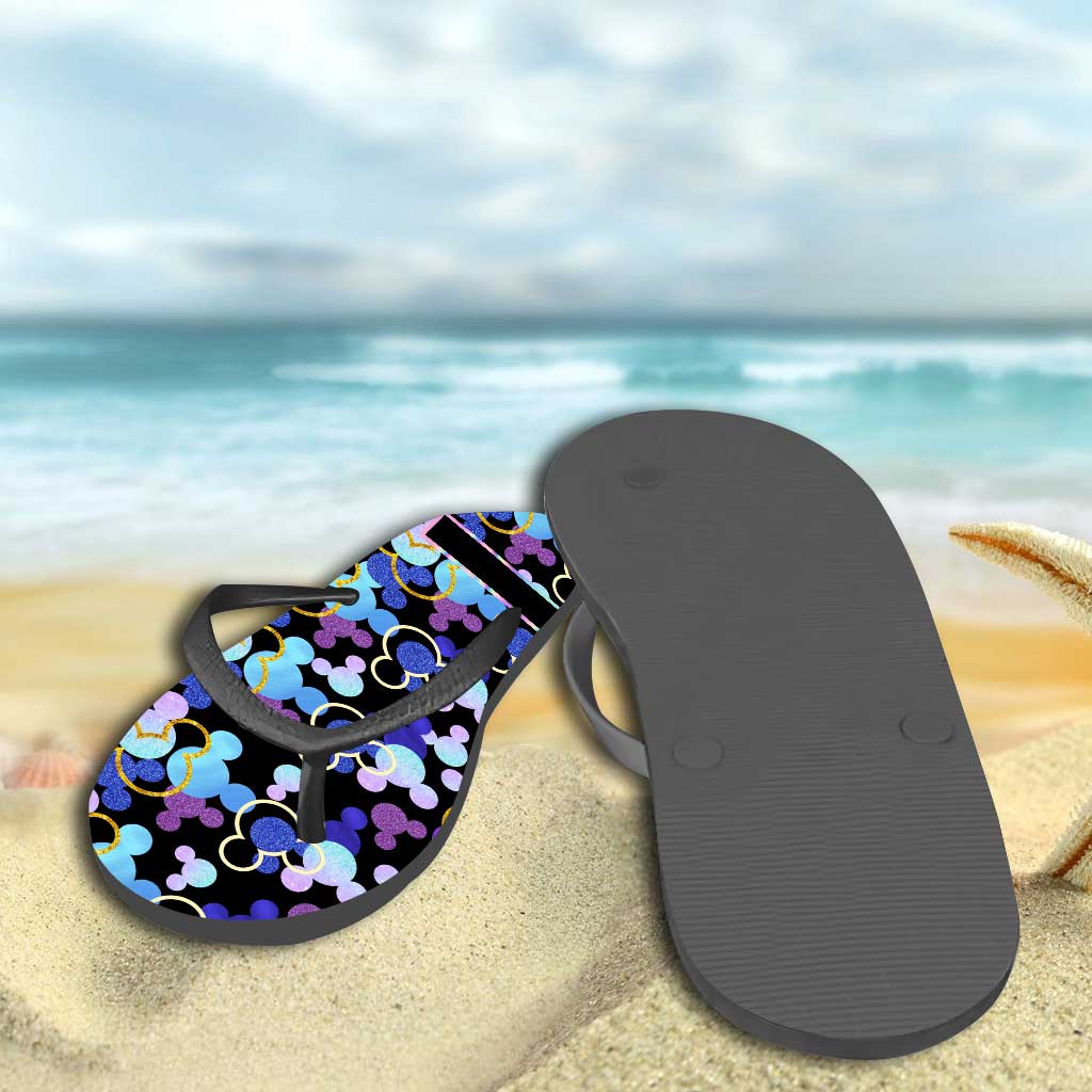 Lovely Mouse Ears - Personalized Mouse Flip Flops