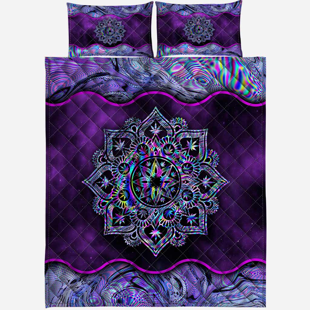 It's 420 Somewhere - Weed Quilt Set