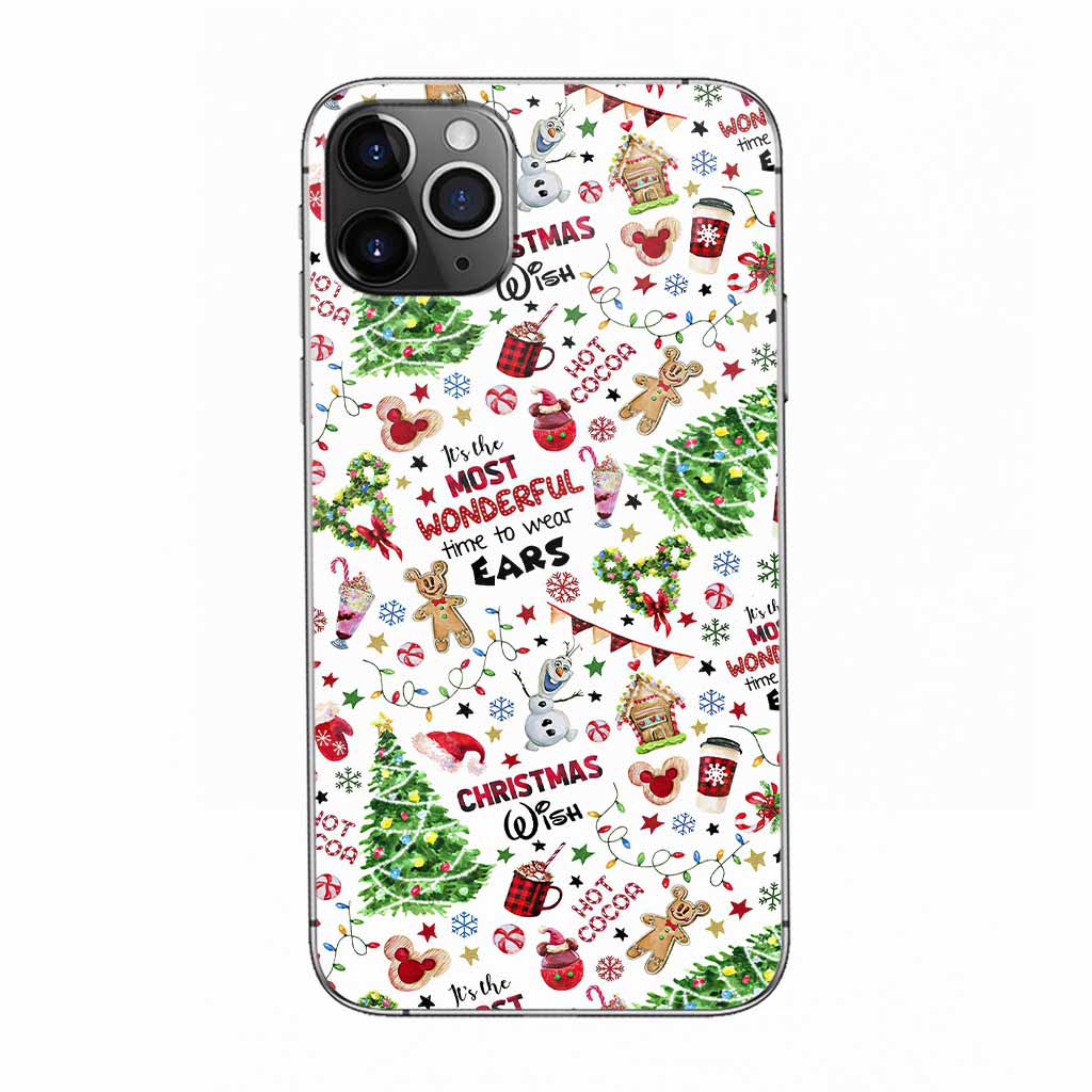 Wonderful Time Of The Year - Christmas Mouse Phone Case