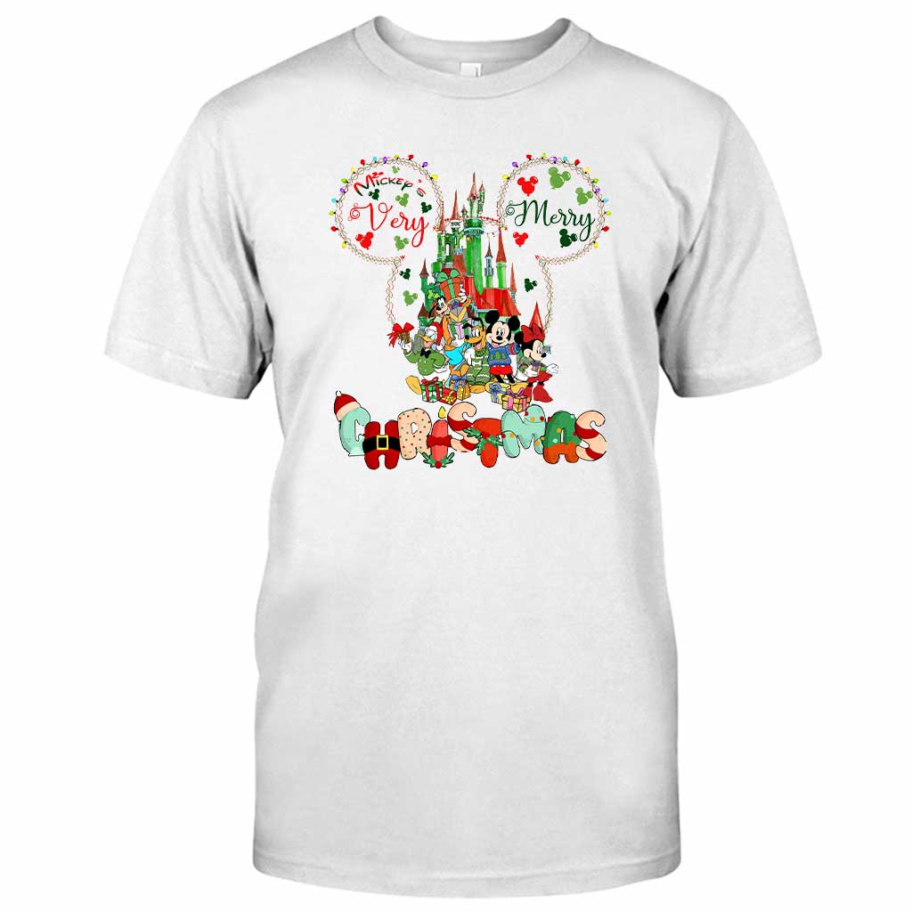 Merry Christmas - Christmas Mouse T-shirt and Hoodie