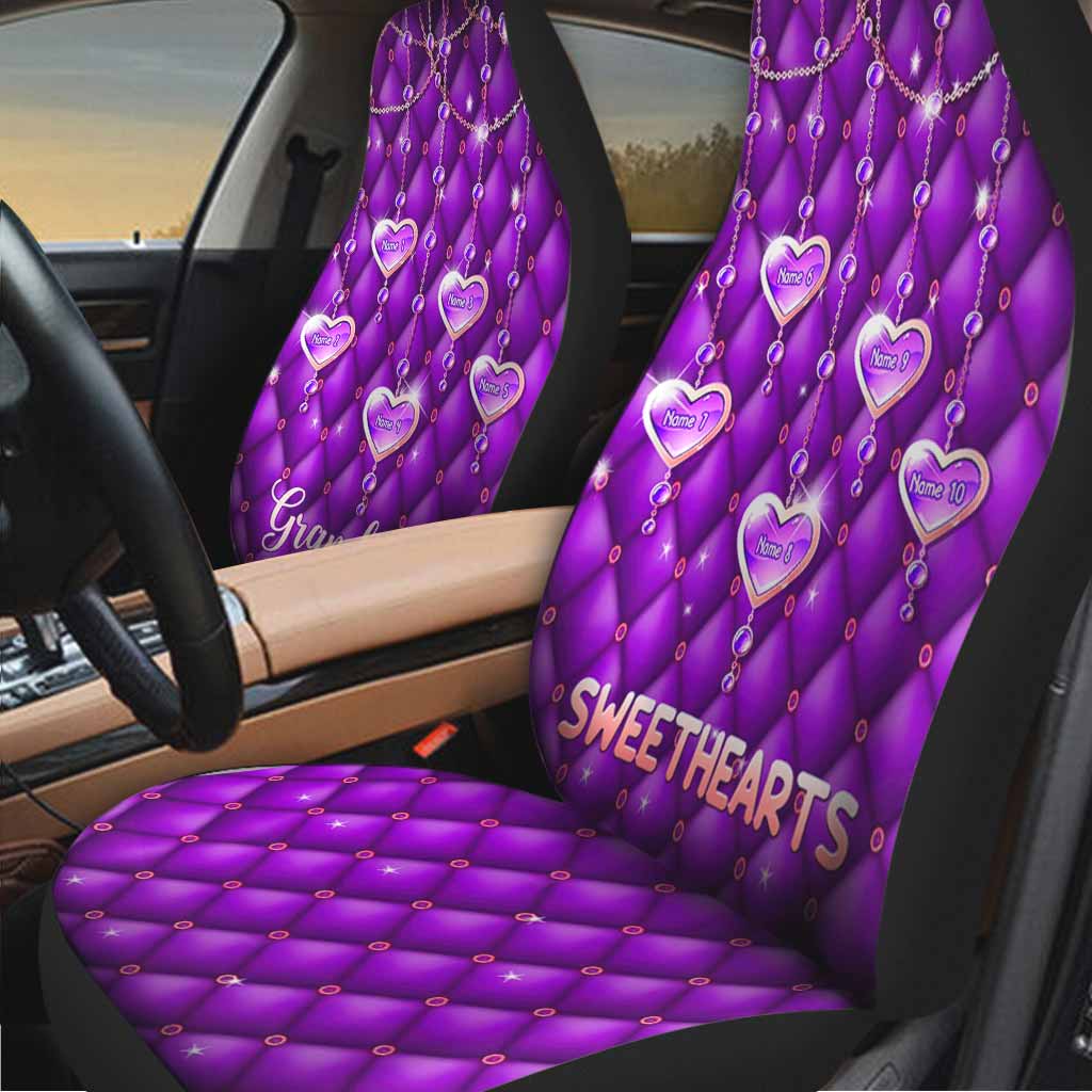 Sweethearts - Personalized Mother's Day Grandma Seat Covers