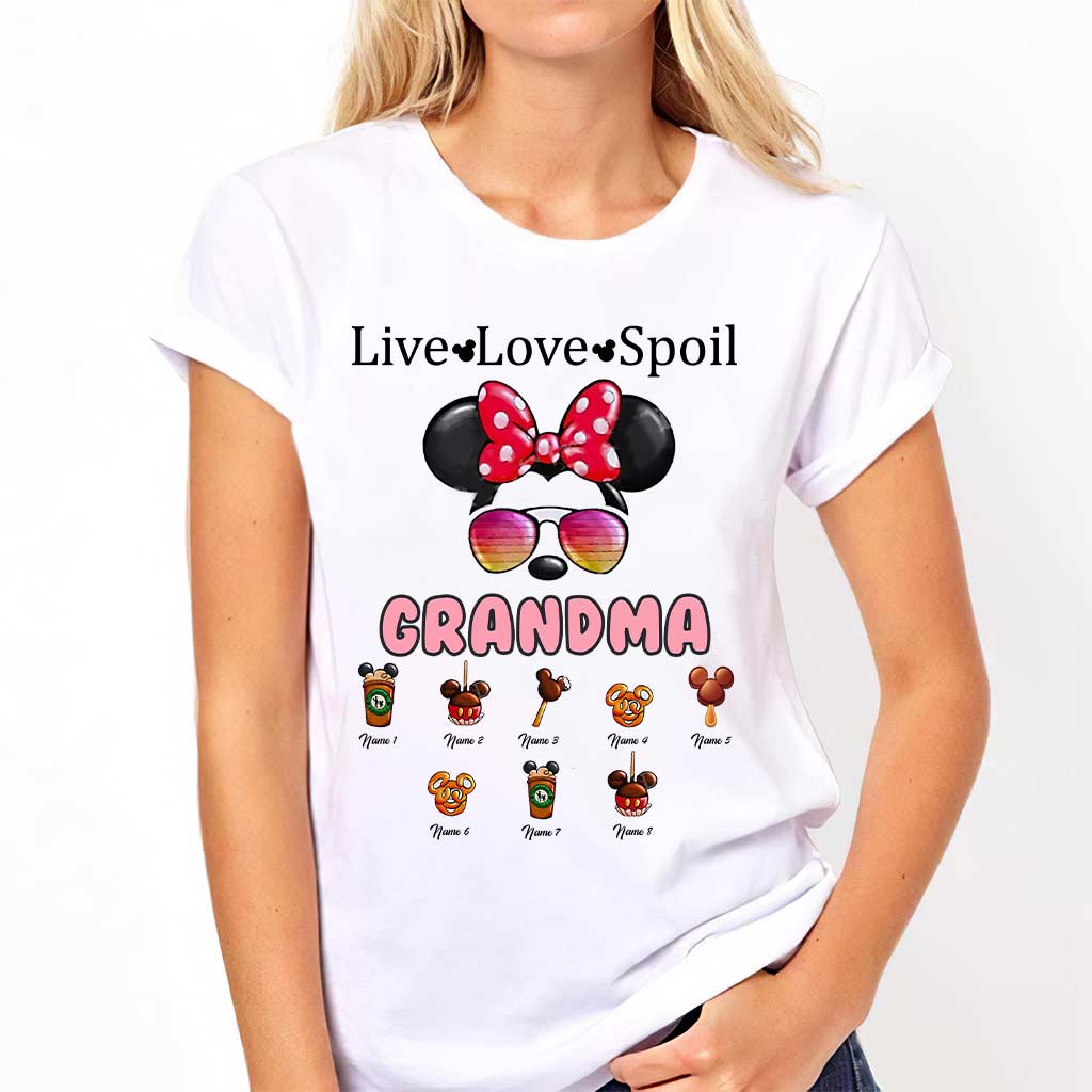 Live Love Spoil - Personalized Mouse T-shirt and Hoodie