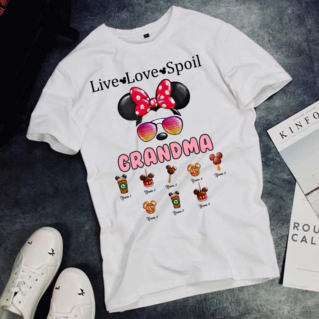 Live Love Spoil - Personalized Mouse T-shirt and Hoodie