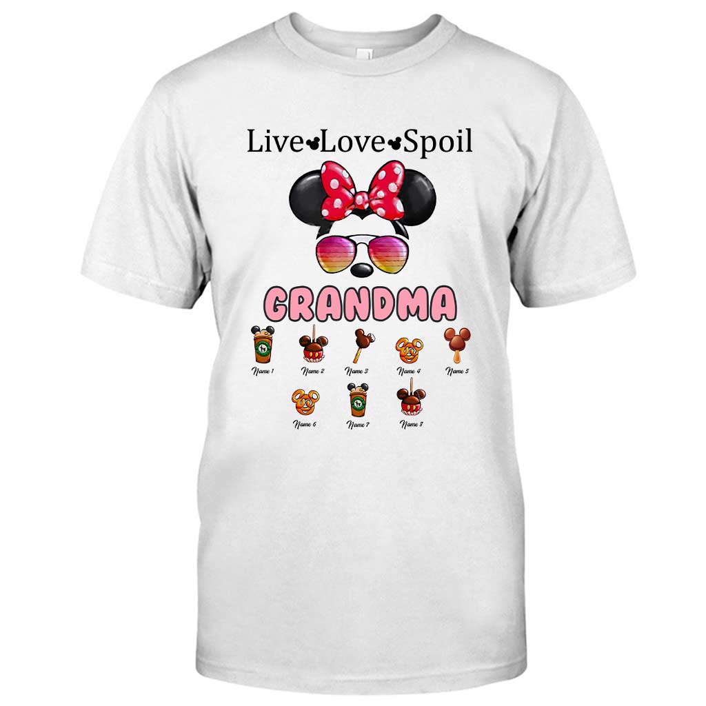 Live Love Spoil - Personalized Mouse T-shirt and Hoodie