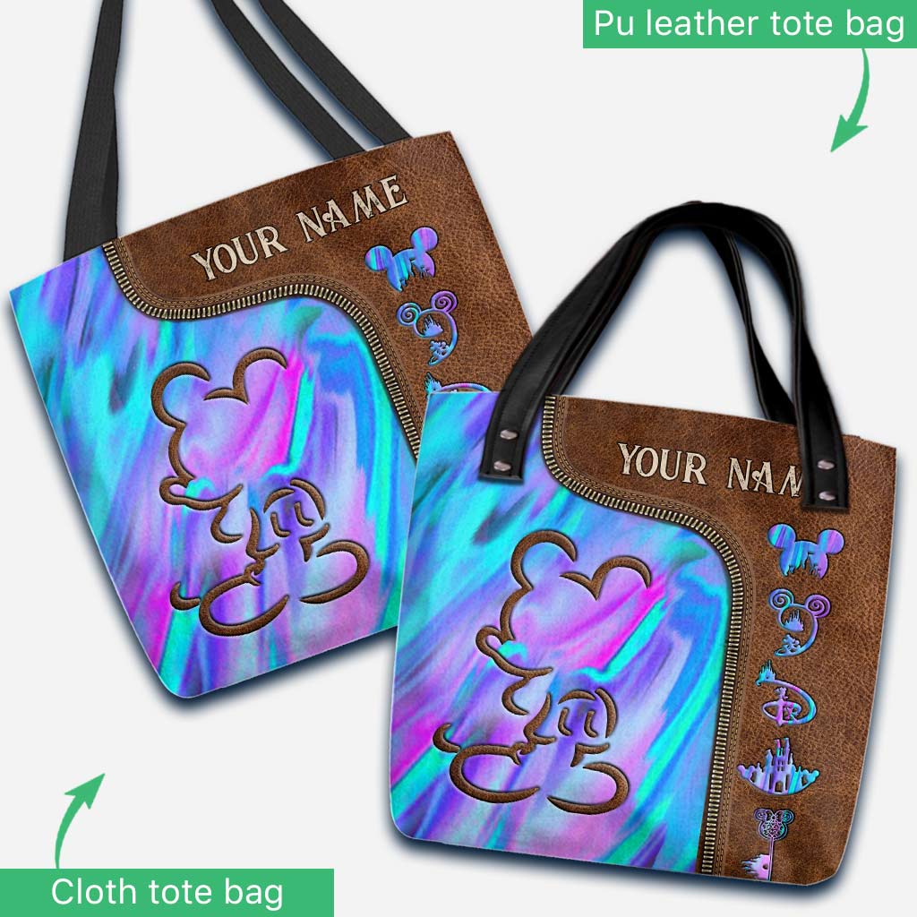 Love Mouse Ears - Personalized Tote Bag