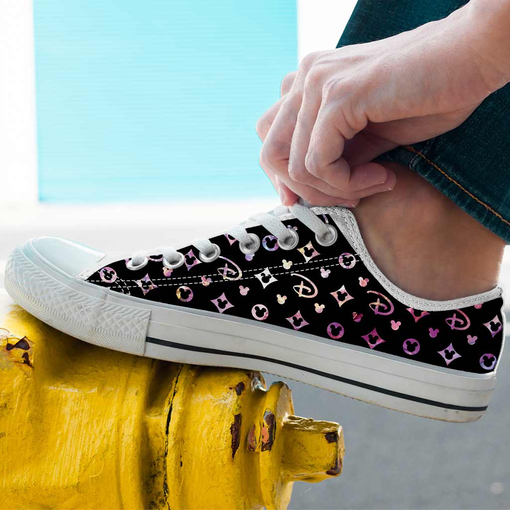 Luxury Mouse Ears - Personalized Low Top Shoes