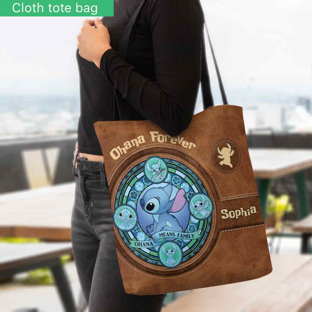 Ohana Means Family - Personalized Ohana Tote Bag