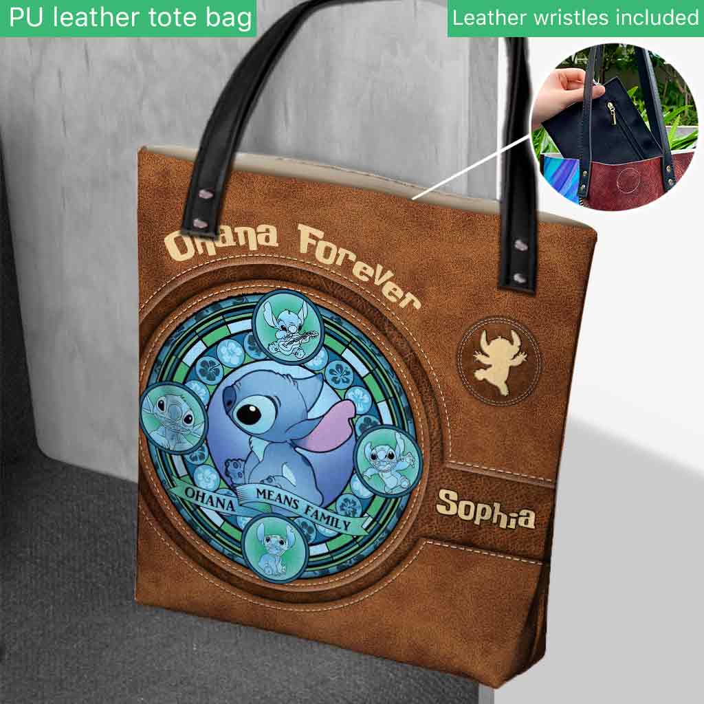 Ohana Means Family - Personalized Ohana Tote Bag