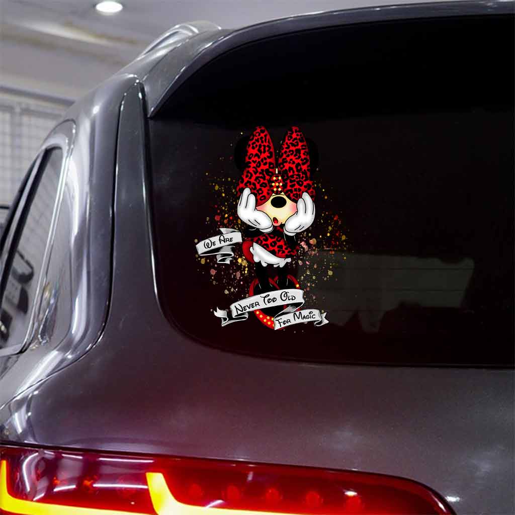 Never Too Old - Mouse Decal Full