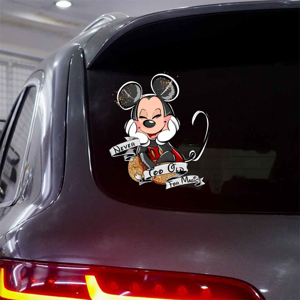 Never Too Old For Magic - Mouse Decal Full