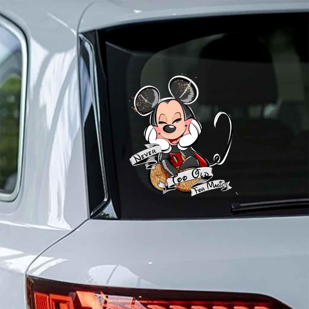 Never Too Old For Magic - Mouse Decal Full