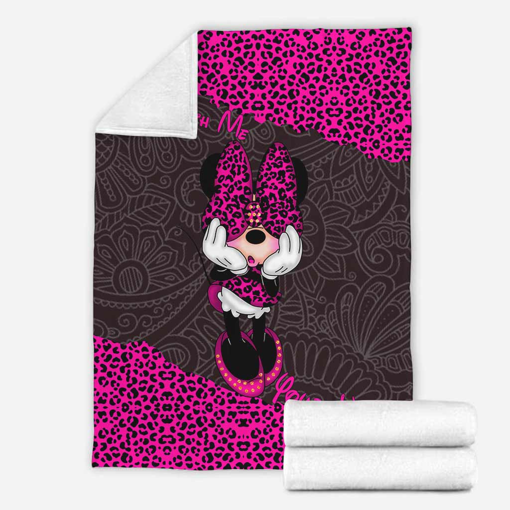 Stay With Me - Personalized Mouse Blanket
