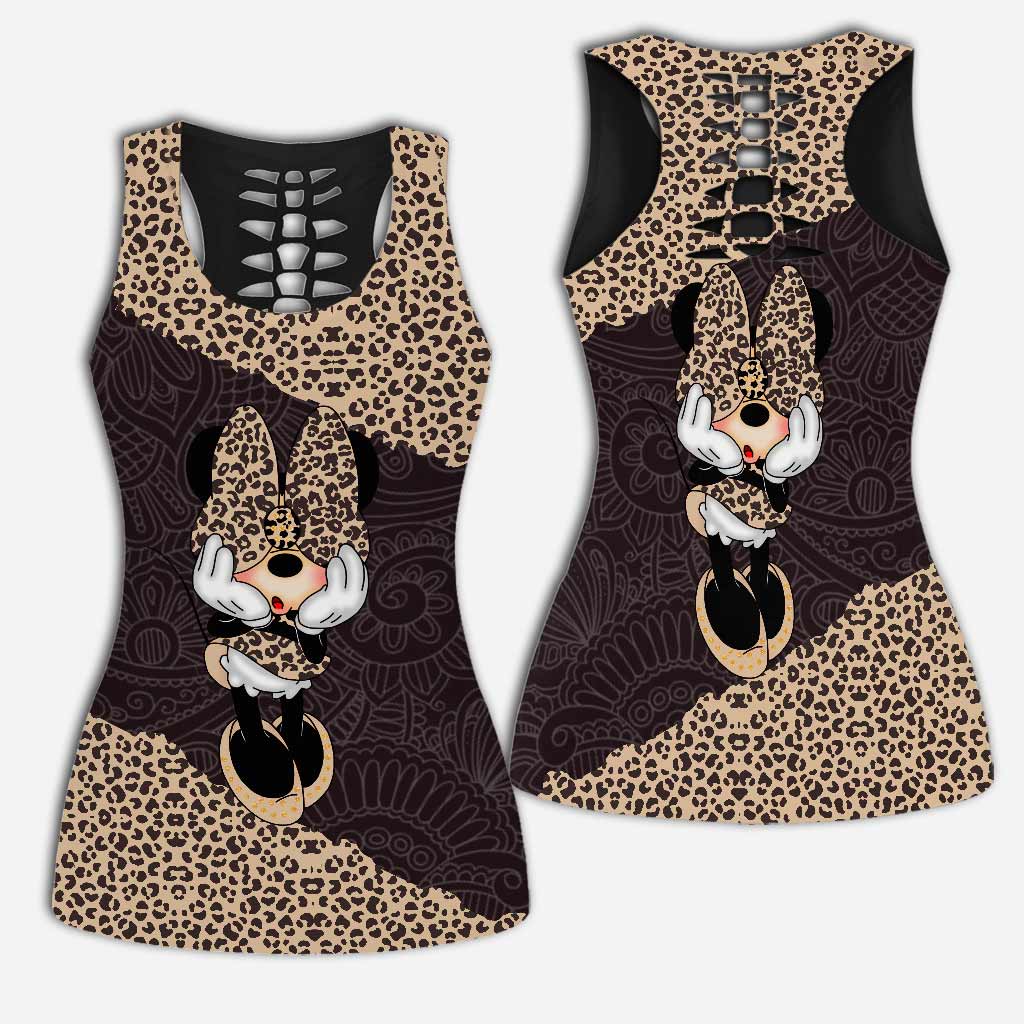 Dreamy Mouse Ears - Hollow Tank Top and Leggings