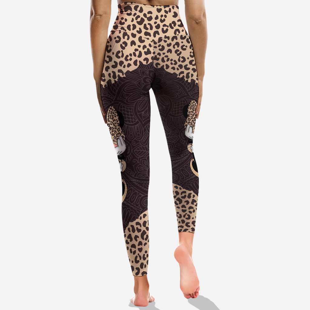 Dreamy Mouse Ears - Hollow Tank Top and Leggings