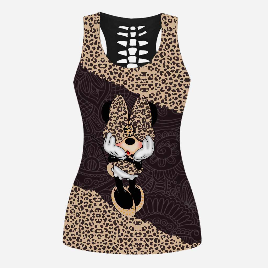 Dreamy Mouse Ears - Hollow Tank Top and Leggings