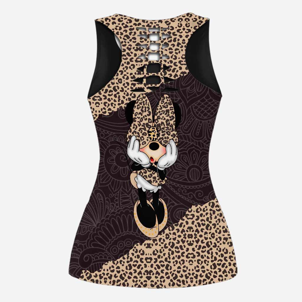 Dreamy Mouse Ears - Hollow Tank Top and Leggings