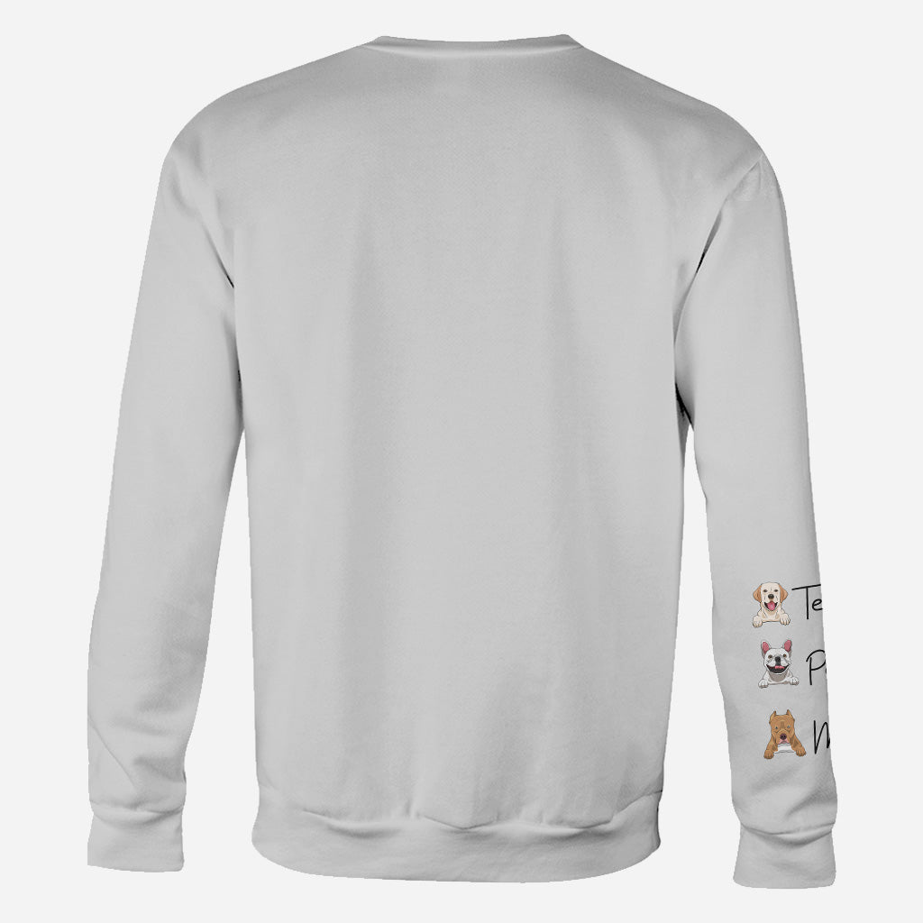 I Love You Grandma - Personalized Mother's Day Dog All Over T-shirt and Hoodie