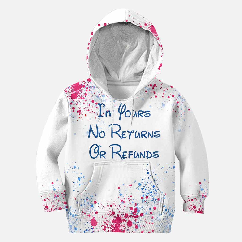 I'm Yours No Returns Or Refunds - Personalized Mouse All Over T-shirt and Hoodie