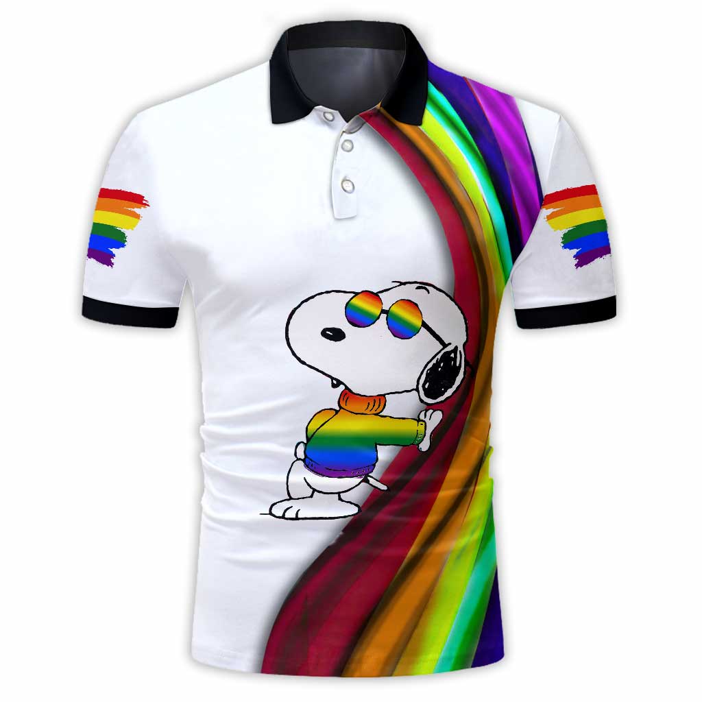I Am Brave - LGBT Support Polo Shirt