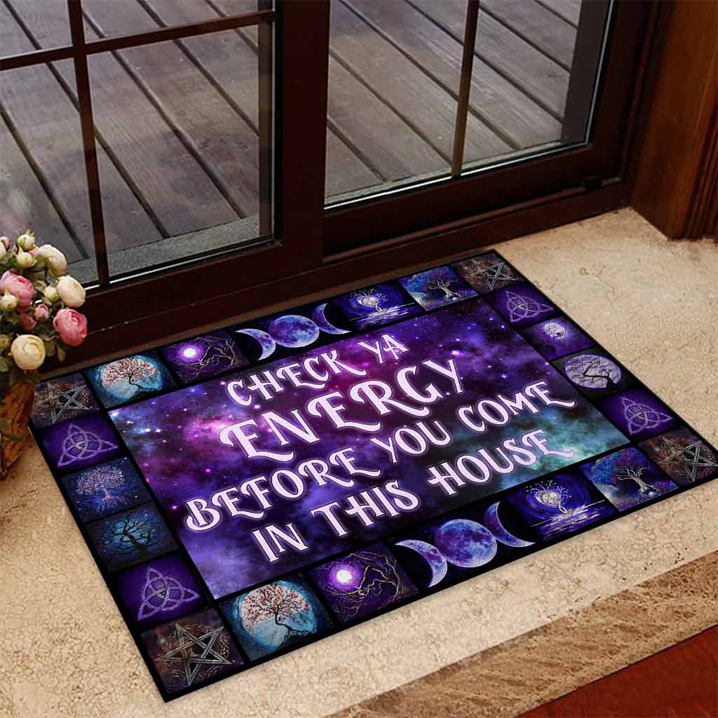 Check Ya Energy - Witch Doormat