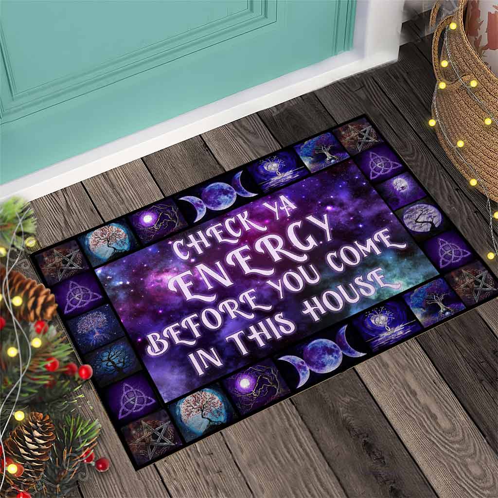Check Ya Energy - Witch Doormat