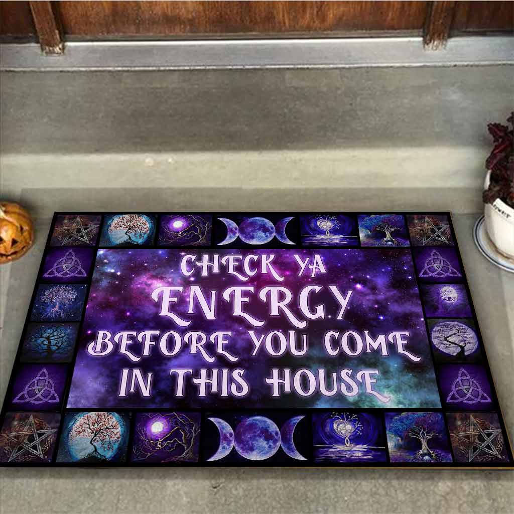 Check Ya Energy - Witch Doormat
