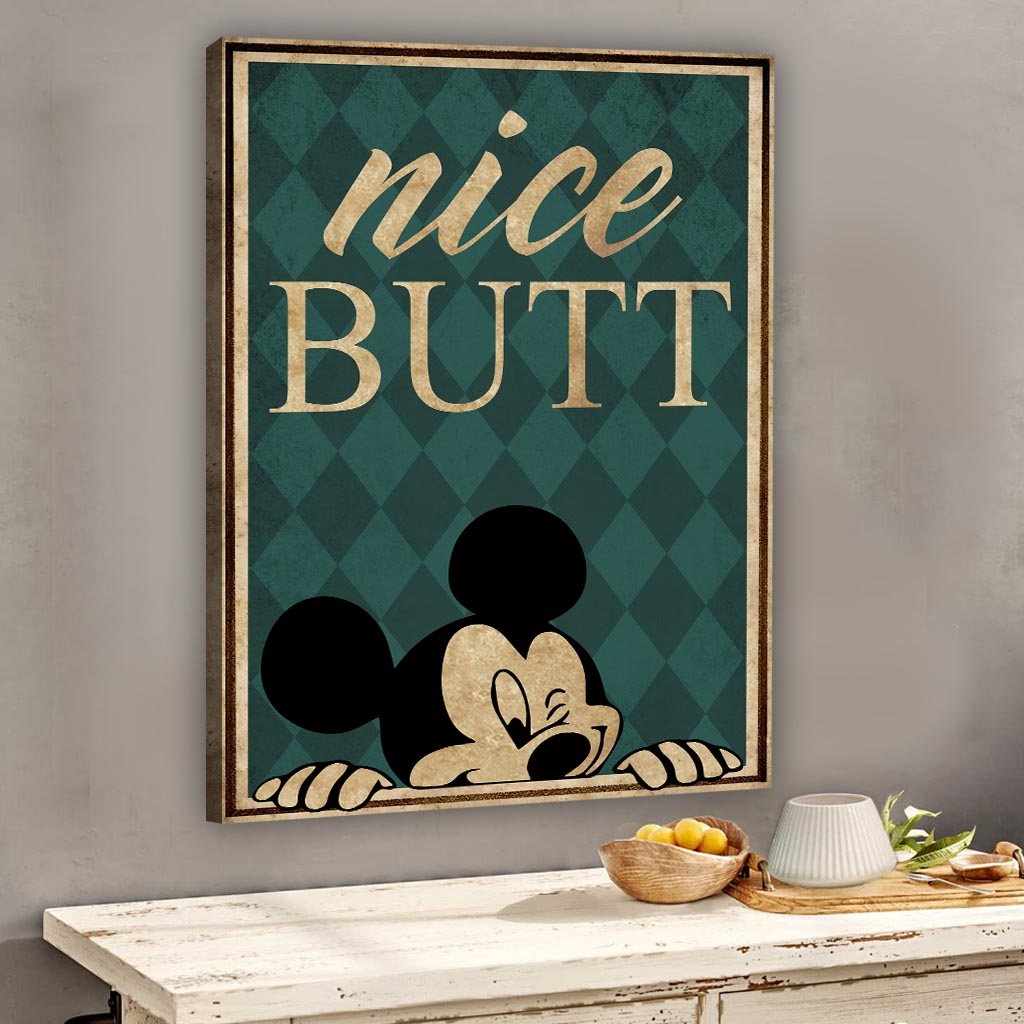 Nice Butt - Mouse Canvas And Poster