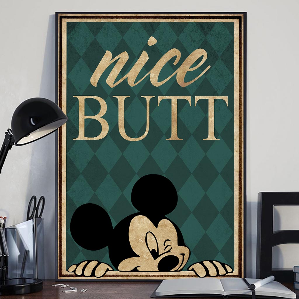 Nice Butt - Mouse Canvas And Poster